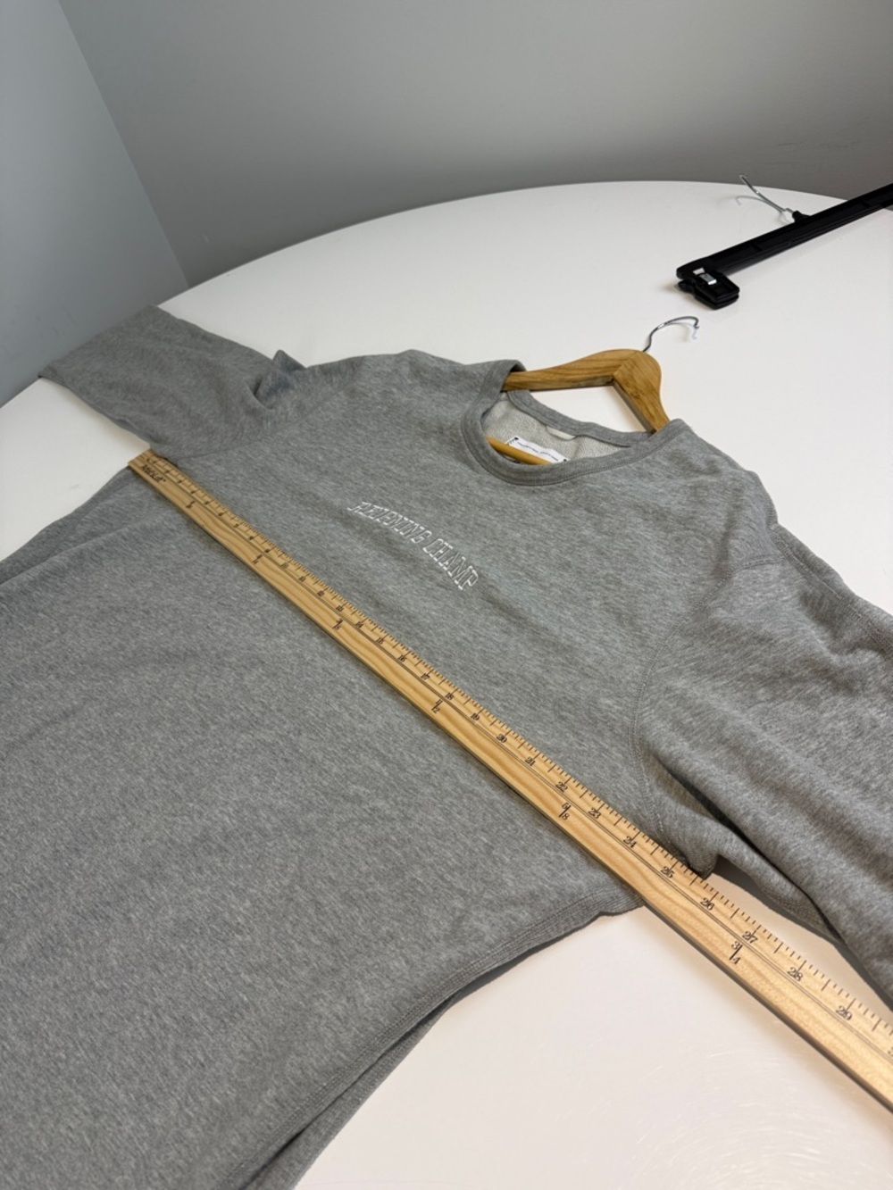 Reigning Champ Light Gray Crewneck Sweatshirt Size XXL - Picture 6 of 8